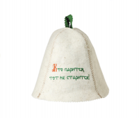 Шапка "Эконом-модель" "Кто парится-тот не старится!" НП