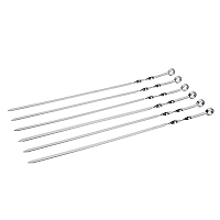 BOYSCOUT Набор плоских шампуров 60 см 6 шт в блистере